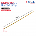 Espeto Palito Bambu 25cm P/ Espetinho Churrasco - 5000 Unidades