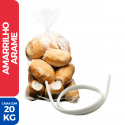 Fecho Arame Amarrilho Lacre Plástico Branco P/ Pão 8cm - 20KG