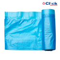 Rolo Saco Lixo Top Azul Picotado Resistente 50LTS 63x80 - 300 Sacos