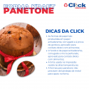 Forma Papel Forneavel p/ Panetone e Chocotone 100GRS - 12 Unidades