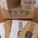 Saco de Pão Doces Salgado Impresso Kraft 7.5KG - 500 Unidades