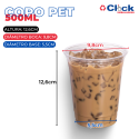 Copo da Felicidade Salada Pet 500ML - 50 Unidades