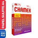 Papel Folha Sulfite A4 Chamex 75G Branco Liso - 500 Folhas
