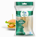 Palito Espeto Sandwich Sanduíche Picks Theoto - 200 Unidades