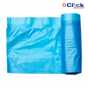 Rolo Saco Lixo Top Azul Picotado Resistente 15LTS 39x58 - 60 Sacos