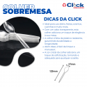 Colher Plástico Sobremesa Cristal Descartável Sorvete Doce Bolo - 1.000 Unidades