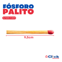 Fósforo Palito Extra Longo Segurança Fiat Lux - 1200 Unidades