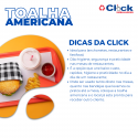 Toalha Papel Jogo Americana Forro Fundo P/ Bandeja FastFood 23X33 - 500 Unidades