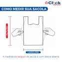 Sacola Reciclada Colorida 30 X 40 - 5KG