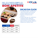 Bandeja Funda Branca BF03 - 100 Unidades