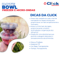 Pote Bowl C/ Tampa 250ML - 12 Pacotes de 20 Unidades