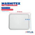 Tampa  Isopor P/ Marmitex Retangular TPMO100 Meiwa - 100 Unidades