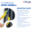 Luva Forrada Látex Limpeza Sanro Top Amarela ( G ) - 1 Par