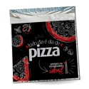 Embalagem Térmica Hot Pack p/ Pizza (Metalizado) - 200 Unidades