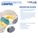 Detergente Líquido Limpol Neutro Bombril Frasco 500ML - 6 Unidades