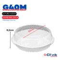 Boleira Embalagem Bolos Tortas Pudim Branca 1.4KG G40M - 100 Unidades