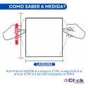 Saco Plástico Transparente Cristal (PE) Sanfonado 75 X 60 X 0.05 - 1000 Unidades