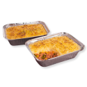 Marmita Bandeja Alumínio D8 Retangular 1.5LTS P/ Assar - 100 Unidades
