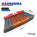 Vassoura Pop Base Madeira SEM Cabo