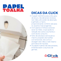 Papel Toalha Interfolha Branco Celulose 20x21 White Paper - 1000 Unidades
