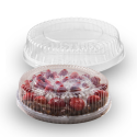 Embalagem p/ Bolos e Tortas Branca c/ Tampa Baixa - G32MB - 100 Unidades