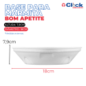 Base para Marmita BM104Q 1100ML - 100 Unidades