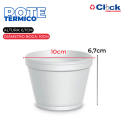 Pote Térmico Isopor EPS 237ml Sopa Açaí Caldo 80z - 20 Unidades