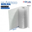 Rolo Bobina Plástico Bolha Soft Resistente 80cm x 25mts