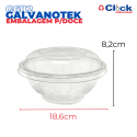 Embalagem Pote Bowl Flower Doces Redondo C/ Tampa 1000ML G682 - 240 Unidades