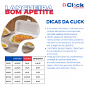 Lancheira Isopor Hot Dog Cachorro Quente BH05 - 200 Unidades