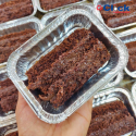 Marmitinha Bandeja Alumínio D12FS Retangular 220ML P/ Doces - 100 Unidades