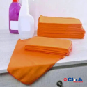 Pano Flanela Laranja Caebi P/ Limpeza Geral 38x58 Grande - 12 Unidades