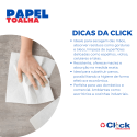 Bobina Papel Toalha Creme Prímula 25x50MTS - 8 Unidades