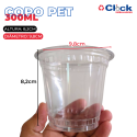 Copo da Felicidade C/ Tampa Bolha 300ML G830 - 10 Unidades