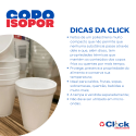 Copo Isopor Térmico EPS Descartável Totalplast 180ml - 20 Unidades