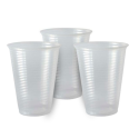 Copo Plástico Descartável PS Transparente 300 ML Copoplast - 100 Unidades