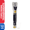 Copo Transparente 300ML - 100 Unidades