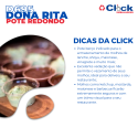 Pote Potinho 30ML Molheira C/ Tampa D695 Molhos Transparente Pet - 700 Unidades