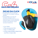 Saco C4 Reforçado Preto 20LTS - 5KG