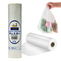 Rolo Bobina Plástica Picotada Sacos Alimentos Transparente B-SL 28x40 Extrusa-Pack - 3900 Unidades