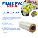 Filme RESINITE PVC (Refil) - 38cm X 300MT