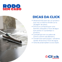 Rodo Promax 45cm Cinza SEM Cabo