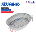 Assadeira Forma Descartável Alumínio Oval 4000ml Thermoprat