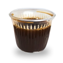Copo PS Descartável 50ML Transparente Copoplast Água Café - 100 Unidades