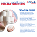 Rolo Papel Higiênico 30MTS Camélia Folha Simples- 64 Unidades