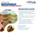 Pote Redondo C/ Tampa 200ML - 18 Pacotes de 24 Unidades