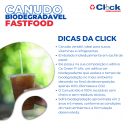 Canudo FastFood Biodegradavel  (Sache) - 3000 Unidades (a granel)