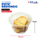 Pote Mini Flower Doces Amendoim Tampa Articulada 500ml DC771 - 200 Unidades