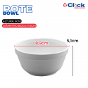 Pote Bowl Térmico Isopor EPS 177ml Cumbuca 60z - 20 Unidades