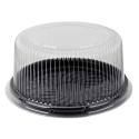 Embalagem p/ Bolos e Tortas Pequena Alta Preta - G50MA - 50 Unidades